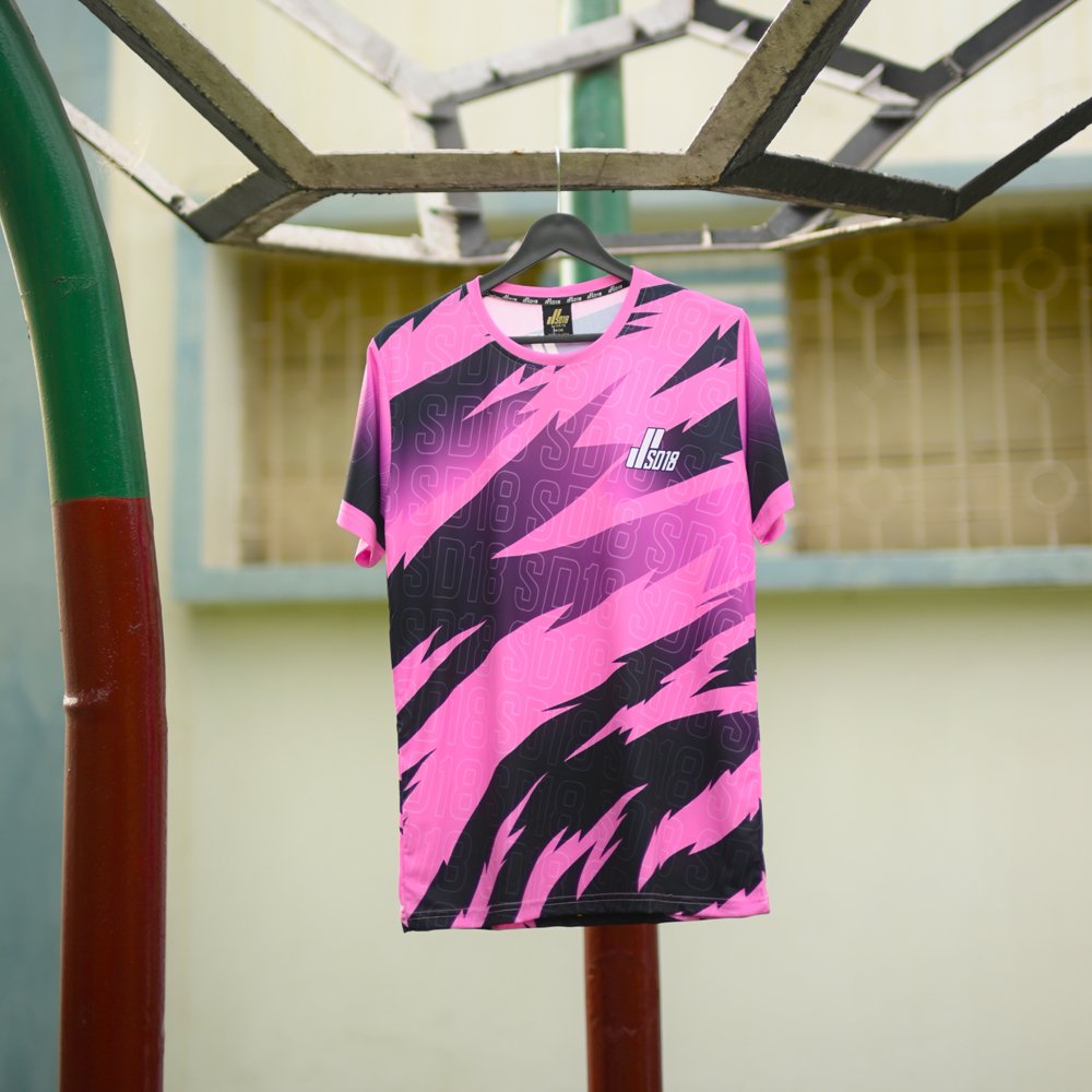 SD18 PINK FOOTBALL JERSEY