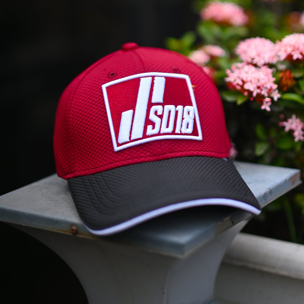 PREMIUM MAROON/BLACK CAP 11614