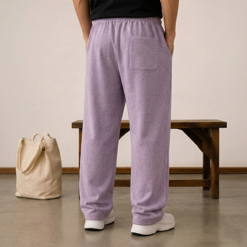 Linen Lower Light purple
