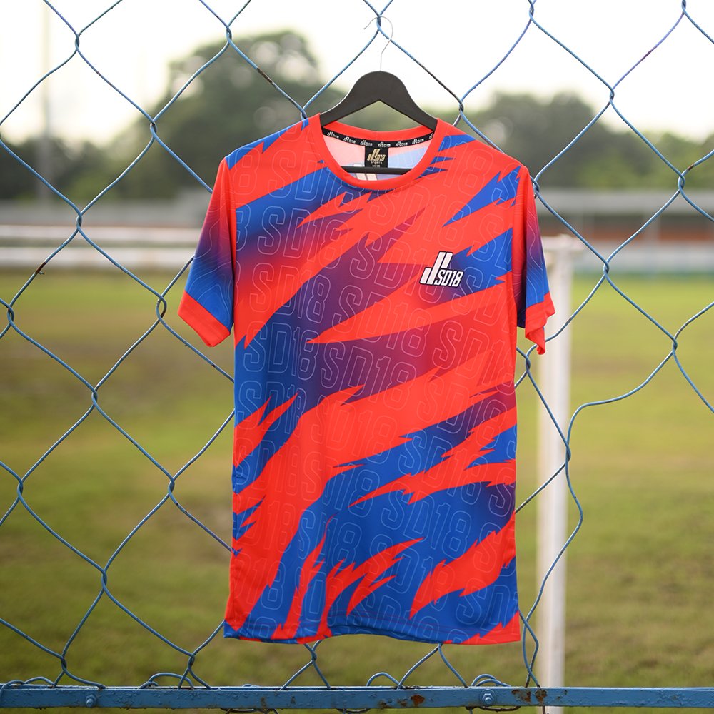 SD18 RED FOOTBALL JERSEY