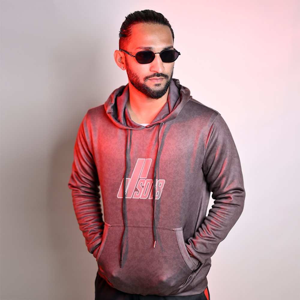 BURGUNDY FLEECE HOODIE