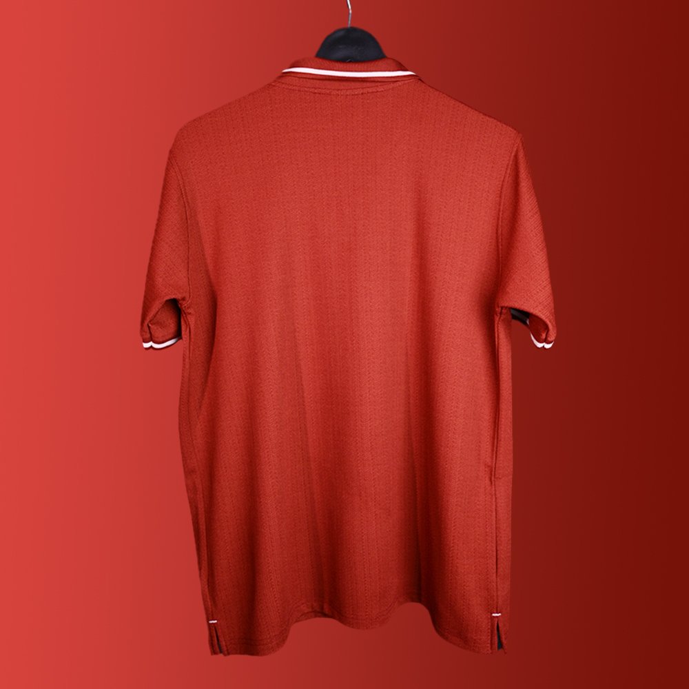 SD18 MARRON CLASSIC POLO T-SHIRT