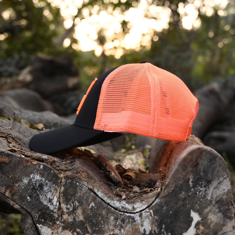 PREMIUM ORENGE/BLACK CAP 12497