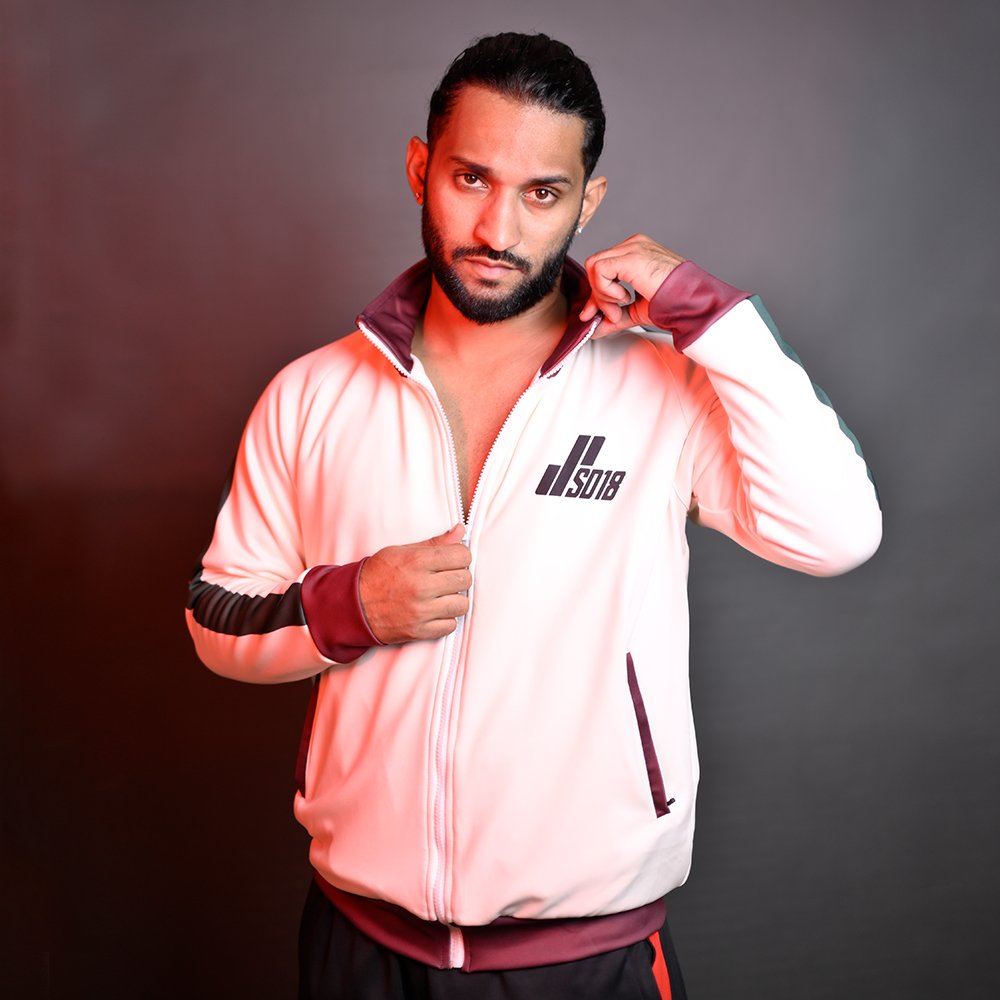 OFF WHITE FLEECE JACKET