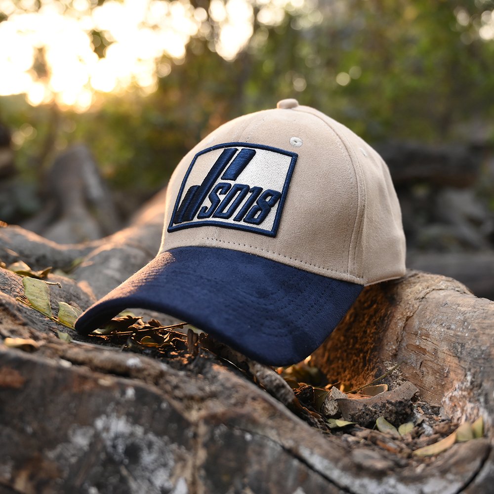 PREMIUM NAVY BLUE/BEIGE CAP 12436